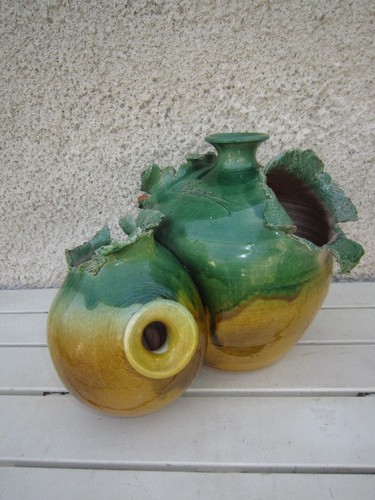Sculpture terre cuite - terre,