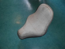 Selle chopper blanche