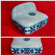 DISTRIBUTEUR PAPIER TOILETTE VINTAGE PORCELAINE DE PARIS