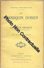 Le Mannequin d' Osier .212e édition | Anatole France | Très bon état