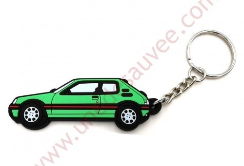 Porte clé peugeot 205 gti - porte-clÉ,