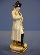  Porcelaine de Saxe.  Napoléon Bonaparte. Scheibe-Alsbach