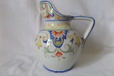 Pichet 1900 faience DESVRES Charles & François Fourmaintraux - Pornic