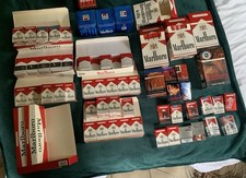 ÉNORME LOT PAQUETS CIGARETTES CENDRIERS ÉDITIONS SPÉCIALES  BOITES ÉTUIS MÉTAL
