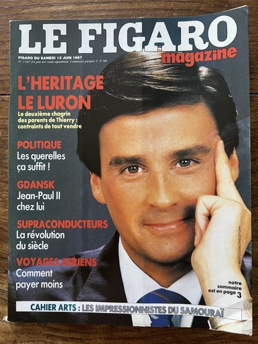 Figaro magazine juin 1987 - figaro,