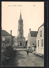 CPA Lison, l´Eglise 1915 