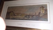 TABLEAU GRAVURE ANCIENNE AU