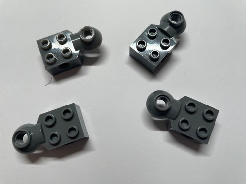 Lego bluish gray - 4, dk