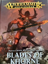Warhammer Codex Army Book AoS Age of Sigmar - Chaos Battletome Blades of Khorne