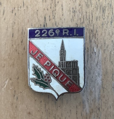 Insigne metal 226 regiment - metal,