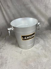 Seau à champagne Lanson en aluminium Champagne Lanson vintage