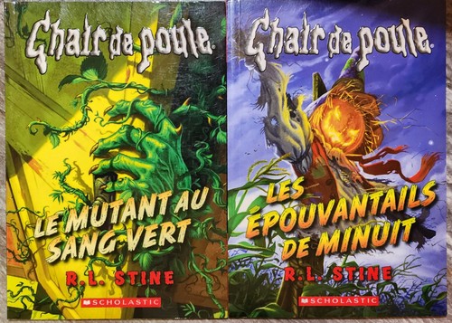 Lot livres chair poule r - chair,