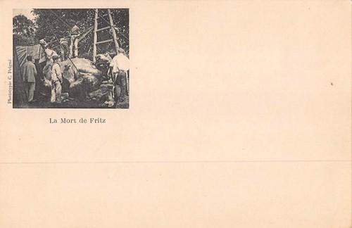 Cpa tours mort de - cpa,