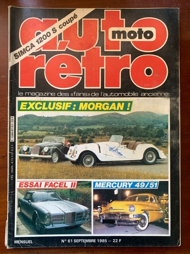 Auto rétro 9 - auto, n°61