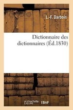 Dictionnaire des dictionnaires