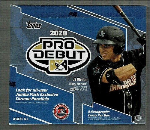 2020 pro debut - pro, baseball