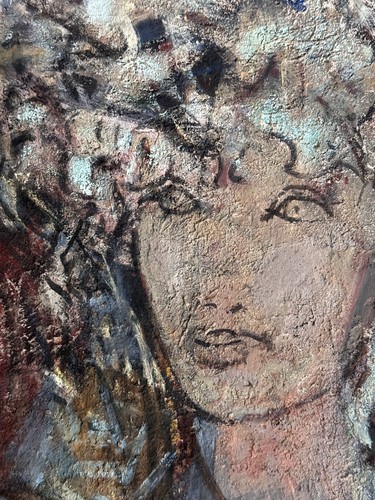 Beau portrait tableau moderne