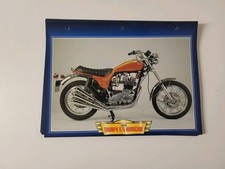 Carte Fiche Moto Passion Édition Atlas Triumph X75 Hurricane
