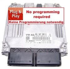Commande Skoda Octavia Audi A3 VW Golf 2,0l Tdi 04L906026BT 0281031066 Écu