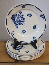 + 6 assiettes plates décor