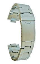 Trias Edelstahluhrarmband 20 MM Sicherheitsfaltschliesse Bracelet de Montre