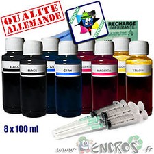 Recharge Kit Encre 8x100ML 1er