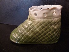 Chaussure ancienne en porcelaine