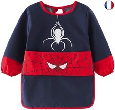 NAMIS Blouse Peinture Enfant 5-7 Ans, Tablier Peinture Enfant Imperméable, 