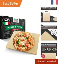 Pizza Divertimento Pierre à Pizza en Cordiérite 38x30cm pour Fours & Grills