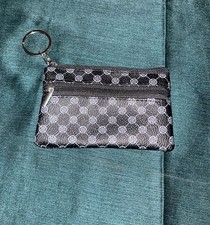 Portefeuille noir double - portefeuille,