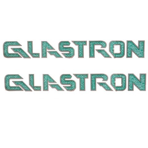 Glastron boat emblem decal - glastron,