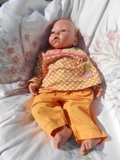 haut + pantalon pour bébé 1 mois ou reborn 50cm