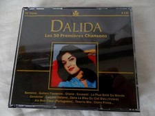 DALIDA  coffret 2 x CD " Les 50 premières chansons " Compilation,Bambino ....