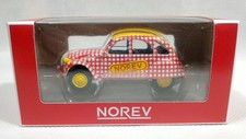 ★ CITROEN 2CV CYCLISTE 1980 / NOREV / ROUGE & BLANC ★