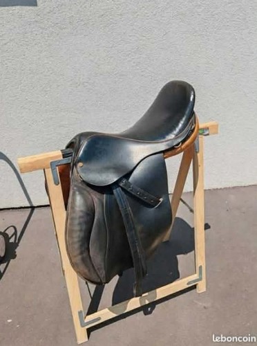 Selle cheval pouce cuir - selle,