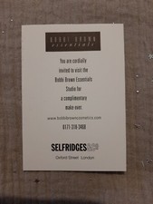 Carte Parfumée - Perfume Card . Bobbi brown