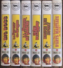 LOT 6 VHS DE COLLECTION ... RENE CHATEAU ... BRUCE LEE 