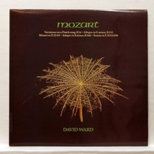 DAVID WARD - MOZART piano variations, allegro, minuet, adagio MERIDIAN LP EX++