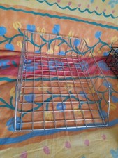 Corbeille à Courrier maille métal bac à documents