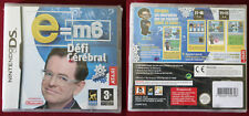 Nintendo DS jeu e=m6 DEFI