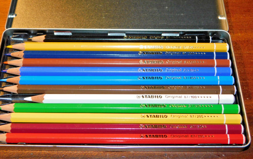 Boite stabilo crayon de - boite, 12