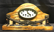 Pendule en marbre Art Déco