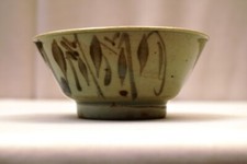 Ancien Chinois Ming Dynastie Bleu & Blanc Bol Swatow Zhangzhou Ware Collecter "