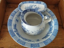 K&G Luneville « Dentelle » - Service de toilette Broc joufflu Vasque Porte-Savon