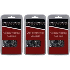 Lot de 3 chaînes 72 maillons