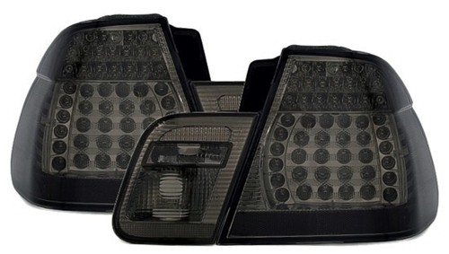 Feux arrière led - arrière, noir