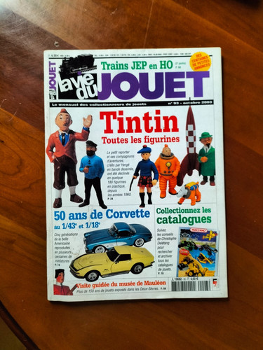Revue vie jouet tintin - la,