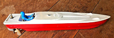 JOUEF bateau Pacific Super en tôle TBE Jouet ancien L 36cm Fonctionnement OK