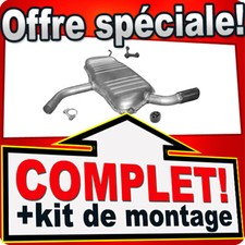 Silencieux Arriere pour AUDI