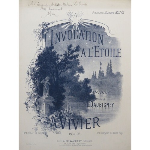 Vivier invocation à - vivier,